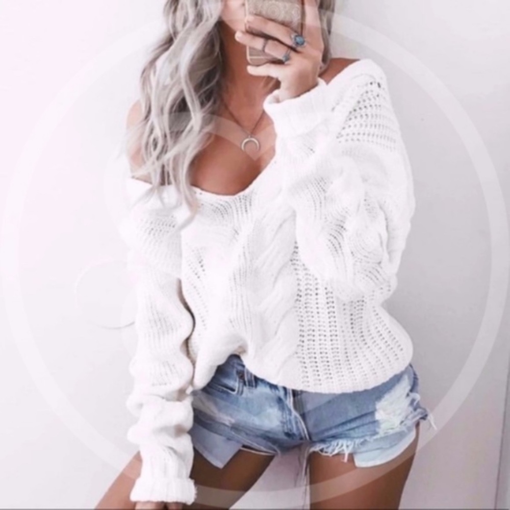 ANSLEY Knit Sweater - Picture 1 of 3